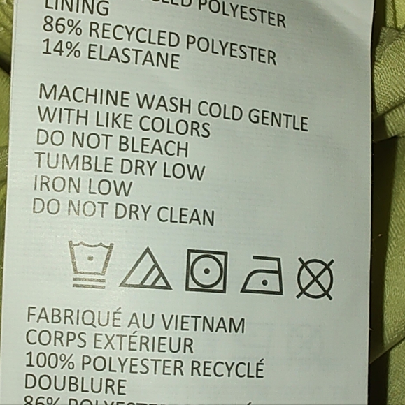 Prana Women's Peak to Pavement Yellow Skort Size Small - Picture 10 of 12